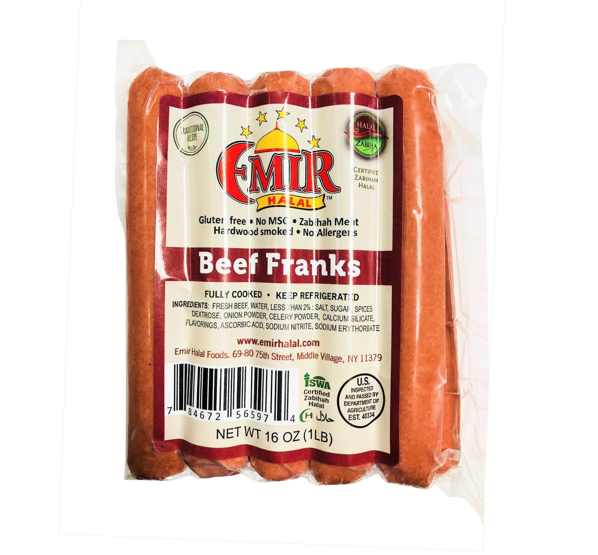 Halal Beef Franks - Hotdogs – One Stop Halal