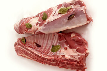 Halal Lamb rack 1 piece (4 lbs)